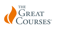The Great Courses logo with torch